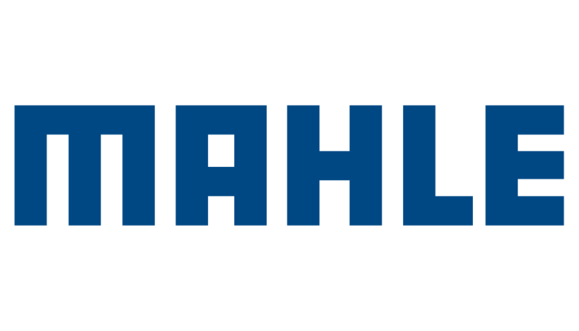 MAHLE logo in bold blue letters on a white background.
