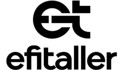 Brand logo with bold black text: 'Get' on top and 'eftaller' below in a stacked layout.