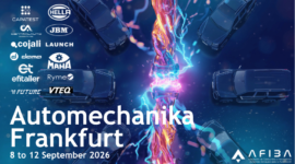 Los miembros de AFIBA estarán presentes en Automechanika Frankfurt 2026